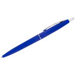 Ручка шариковая автоматическая OfficeSpace "Business" синяя, 0,7мм, синий антискол. корпус