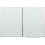 Доска магнитно-меловая/маркерная OfficeSpace, трехсекционная, 300*100/100*75*2, алюминиевая рамка