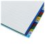 Разделитель листов OfficeSpace А4+, 31 лист, цифровой 1-31, цветной, пластиковый