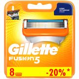 Кассеты для бритья сменные Gillette "Fusion", 8шт. (ПОД ЗАКАЗ)