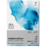 Альбом-склейка для акварели, 12л., А5, Winsor&Newton "Watercolour Cold Pressed", холодный пресс, 300г/м2, 25% хлопок