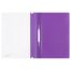 Папка-скоросшиватель пластик. СТАММ А4, 180мкм, фиолетовая с прозр. верхом