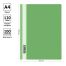 Папка-скоросшиватель пластик. OfficeSpace А4, 120мкм, зеленая с прозр. верхом