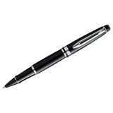 Ручка-роллер Waterman "Expert Black Lacquer СT", черная, 0,8мм, подарочная упаковка