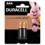 Батарейка Duracell Basic AAA (LR03) алкалиновая, 2BL