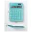 Калькулятор настольный Eleven SDC-444X-GN, 12 разрядов, двойное питание, 155*204*33мм, бирюзовый