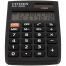 Калькулятор карманный Citizen SLD-100NR, 8 разрядов, двойное питание, 58*88*10мм, черный