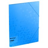Папка на резинке Berlingo "Neon" А4, 600мкм, голубой неон