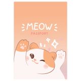 Обложка для паспорта MESHU "Sweet Cat", ПВХ, 2 кармана