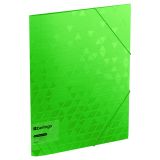 Папка на резинке Berlingo "Neon" А4, 600мкм, зеленый неон
