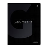 Тетрадь предметная 48л. Greenwich Line "Сolor black" - Геометрия, софт-тач ламинация, выборочный УФ-лак, 70г/м2