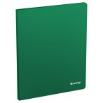 Папка с зажимом Berlingo "Soft Touch" А4, 17мм, 700мкм, зеленая, с внутр. карманом