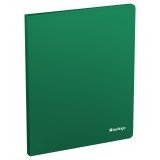Папка с зажимом Berlingo "Soft Touch", 17мм, 700мкм, зеленая, с внутр. карманом