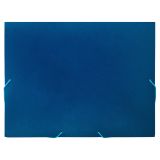 Папка-короб на резинке OfficeSpace А4, 30мм, 700мкм, синяя