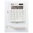 Калькулятор настольный Eleven SDC-810NR-WH, 10 разрядов, двойное питание, 127*105*21мм, белый