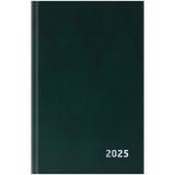 Ежедневник датированный 2025г., А5, 168л., бумвинил, BG, зеленый