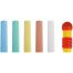 Мелки цветные для асфальта Мульти-Пульти, 5шт., 5цв., круглые, с держателем, блистер