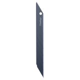 Лезвия для канцелярских ножей Berlingo, 9мм, 5шт., черный цвет, в пластиковом пенале