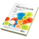 Бумага цветная OfficeSpace "Multicolor", А4, 80г/м2, 200л., (10 цветов)