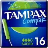 Тампоны Tampax "Compak Super", 16шт. (ПОД ЗАКАЗ)