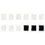 Легкий пластилин для лепки Мульти-Пульти, 12 штук (9 белых + 3 черных), 120г, прозрачный пакет