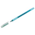 Ручка шариковая Uni "Jetstream SX-101-07FL" синяя, 0,7мм, грип, бирюзовый корпус