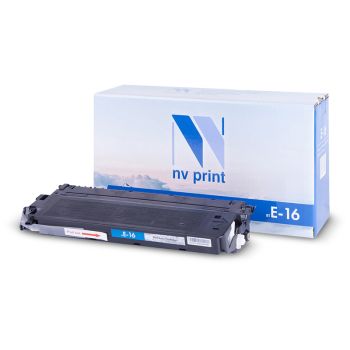 Картридж совм. NV Print E-16 черный для Canon FC-108/128/200/204/208/228/PC-760/780/860/880/890