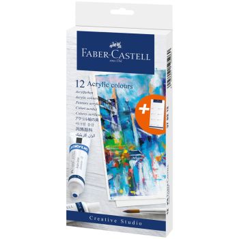Краски акриловые Faber-Castell 
