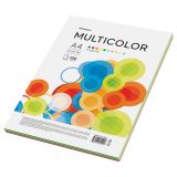 Бумага цветная OfficeSpace "Multicolor", А4, 80г/м2, 100л., (10 цветов)