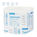 Бумага туалетная листовая OfficeClean Professional (V-сл)(T3), 2-слойная, 250лист./пачка, белая