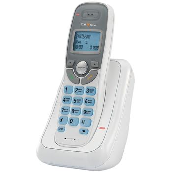 Телефон беспроводной Texet TX-D6905A, АОН, 50 номеров, белый