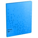 Папка с 20 вкладышами Berlingo "Neon" А4, 17мм, 1000мкм, голубой неон, с внутр. карманом