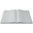 Книга учета OfficeSpace, А4, 96л., линия, 200*290мм, твердый переплет 7БЦ, блок газетный