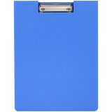 Папка-планшет с зажимом OfficeSpace А4, 1800мкм, пластик (полифом), синий