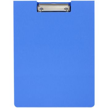 Папка-планшет с зажимом OfficeSpace А4, 1800мкм, пластик (полифом), синий