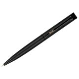 Ручка шариковая Luxor "Darc Knight" синяя, 0,7мм, корпус черный, поворотный механизм, футляр