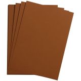 Цветная бумага 500*650мм, Clairefontaine "Etival color", 24л., 160г/м2, коричневый, легкое зерно, 30%хлопка, 70%целлюлоза