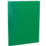 Папка с пружинным cкоросшивателем OfficeSpace А4, 14мм, 450мкм, пластик, зеленая