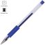 Ручка гелевая OfficeSpace синяя, 0,5мм, 2шт., грип, пакет с европодвесом
