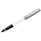 Ручка-роллер Parker "Jotter Originals White Chrome СT" черная, 0,8мм, подарочная упаковка