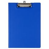 Папка-планшет с зажимом OfficeSpace А4, ПВХ, синий