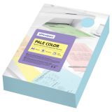 Бумага цветная OfficeSpace "Pale Color", А4, 80г/м2, 500л., (голубой)
