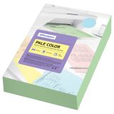 Бумага цветная OfficeSpace "Pale Color", А4, 80г/м2, 500л., (зеленый)